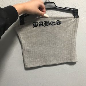 BABCS cropped top